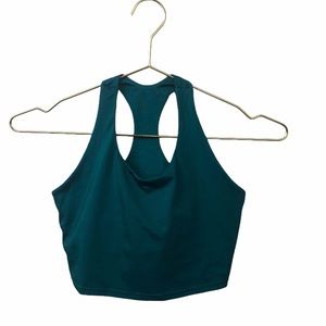 K-Deer Emerald Green Cropped Bra Top Sz XS